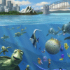 Mixe entre Disney et le projet Disney Wharf initalement prévu à Sydney en Australie