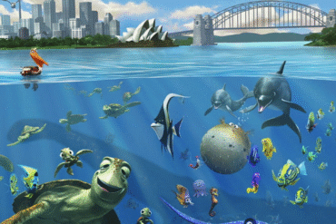Mixe entre Disney et le projet Disney Wharf initalement prévu à Sydney en Australie