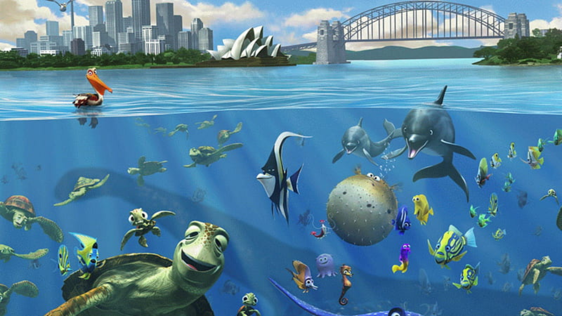 Mixe entre Disney et le projet Disney Wharf initalement prévu à Sydney en Australie