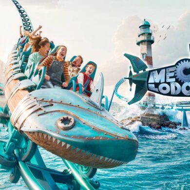 Visuel officiel de Mecalodon 2025 de Walibi Belgium