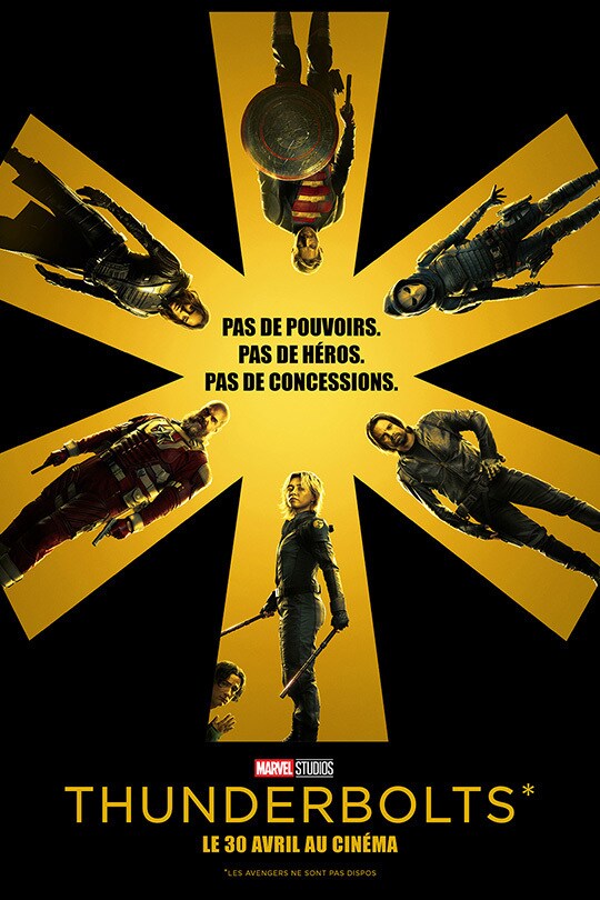 Affiche du film Thunderbolts français